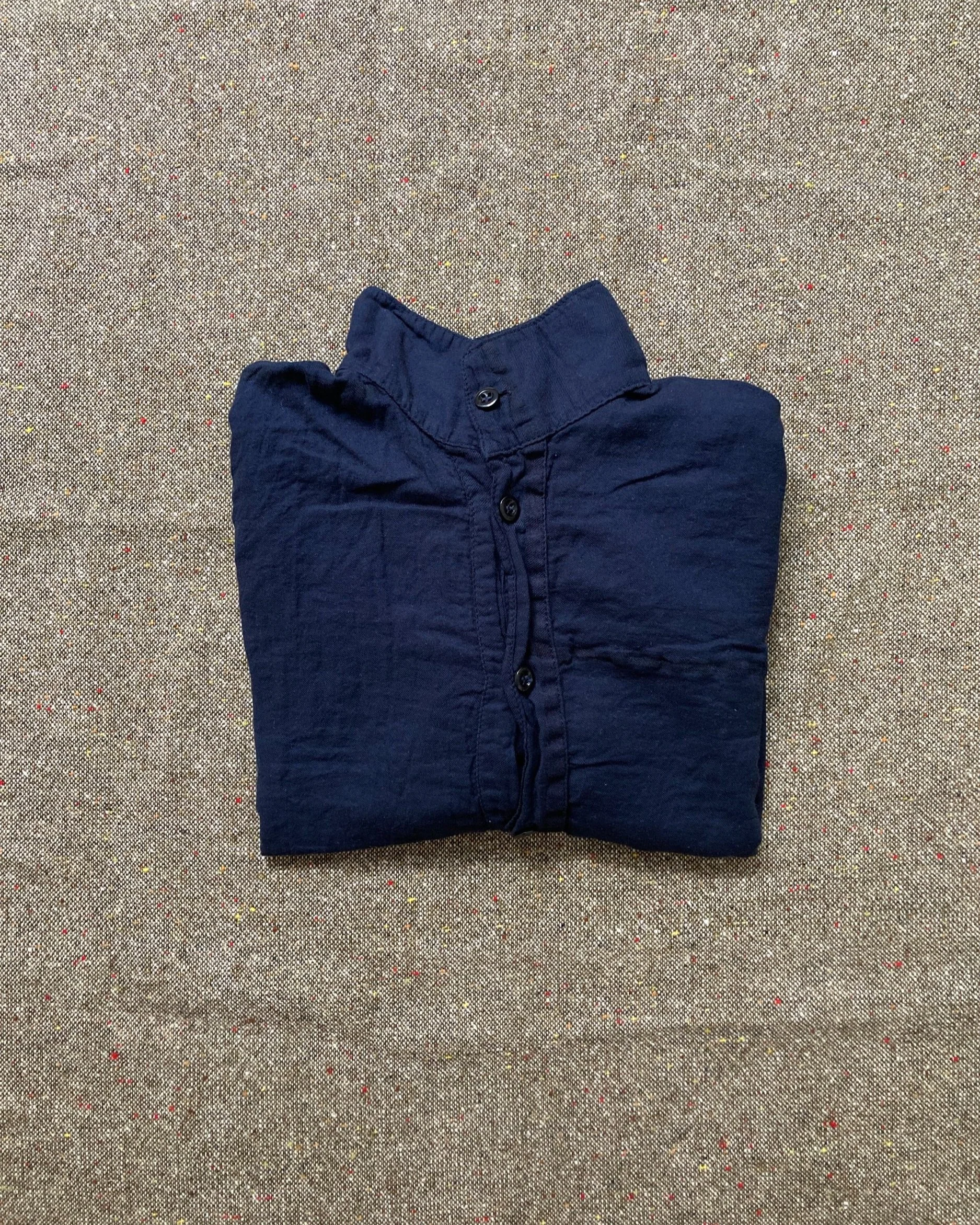 Tender Co. 469 Flipped Collar Shirt Check — Nubes Shop